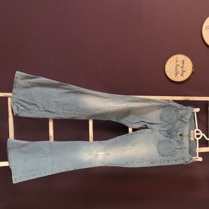High waisted Guess Jeans, flare
